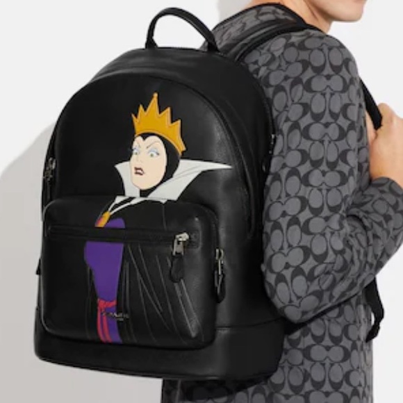 Coach x Disney West Backpack with Evil Queen Motif - Picture 5 of 5